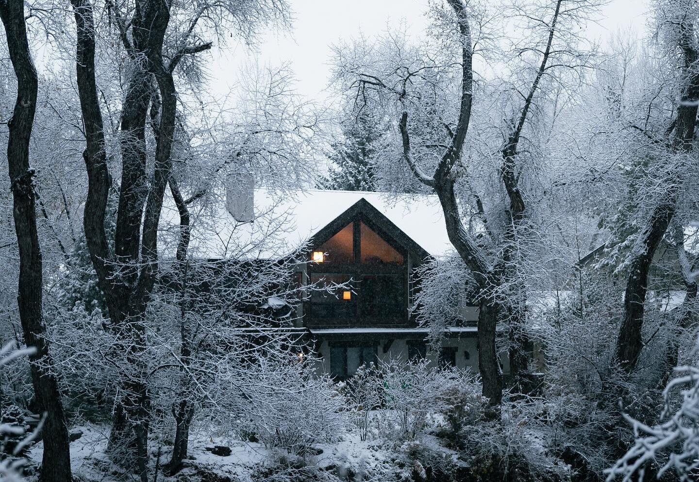 Luxury Home in Aspen Colorado during Winter