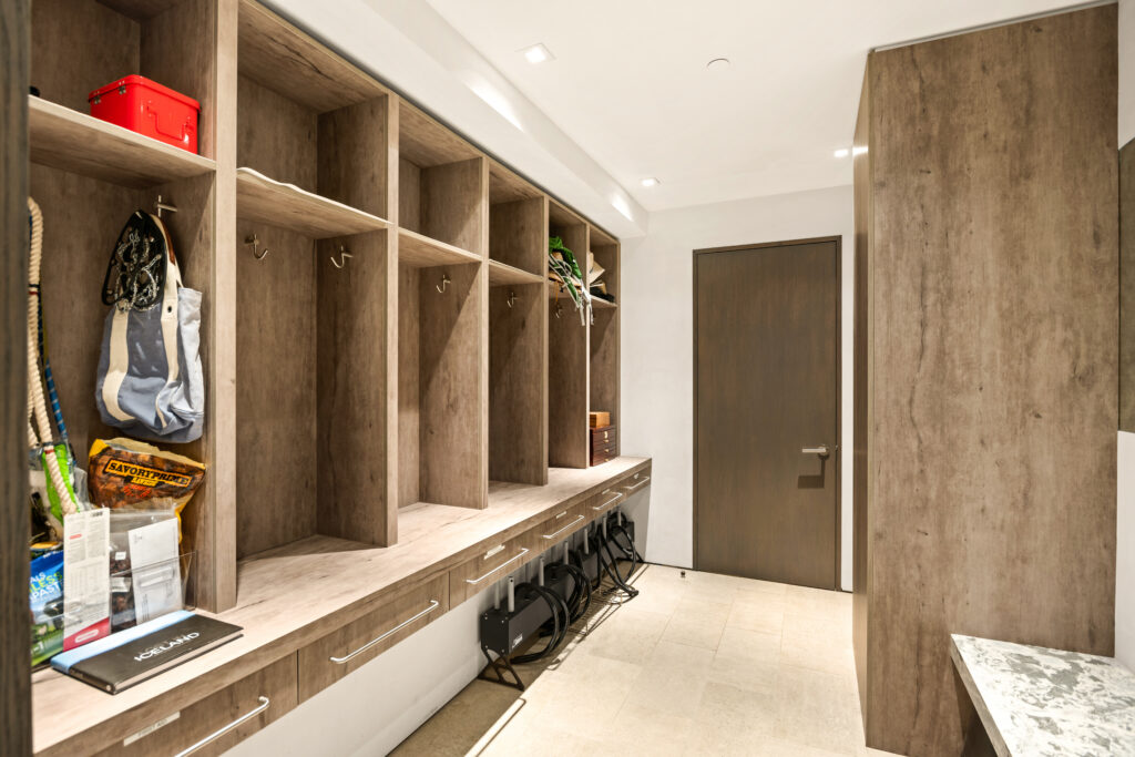 Private in-home ski fitting arranged through Aspen concierge service In-home ski fitting inside a luxury Aspen vacation rental