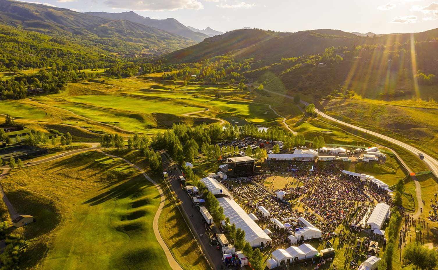summer event in Aspen