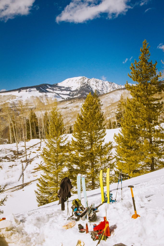 Uphill ski gear